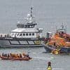 RNLI rehearses major migrant 'rescue' drill amid claims lifeboat charity has become a 'ferry service' for asylum seekers