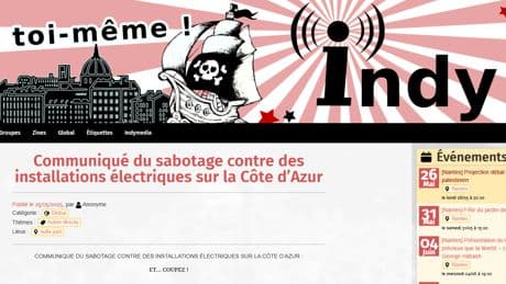Actes de sabotages sur la Côte d’Azur : un communiqué «d’anarchistes» revendique deux actions
