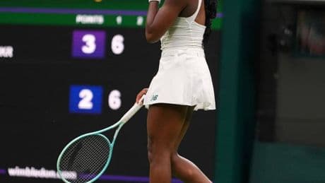 Wimbledon in London: Paris-Siegerin Gauff raus in Runde eins