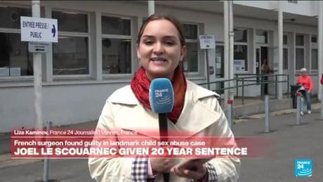 French court sentences retired surgeon to 20 years in prison in child rape trial