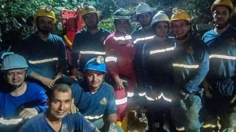 Kolumbien: 18 eingeschlossene Bergleute aus Mine gerettet