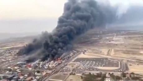 40 killed in blast at Iran's biggest port as Tehran denies explosion 'linked to fuel for missiles'