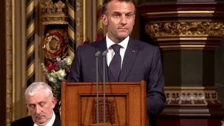 Emmanuel Macron hits out at Brexit in Parliament - and makes dramatic vow
