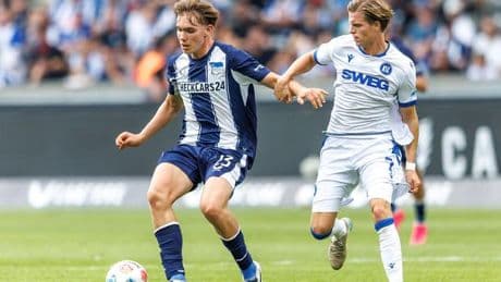 2. Fußball-Bundesliga: Herthas Eichhorn schon ein Startelf-Kandidat im Pokal?
