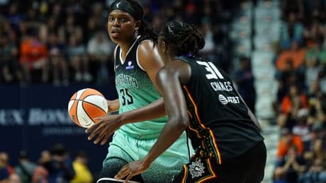 Liberty’s rash of injuries comes with Jonquel Jones silver lining
