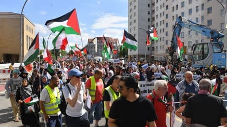 Nahost-Konflikt: Festnahmen und Verletzte bei propalästinensischer Demo