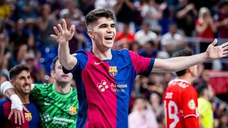 Horario, canal y dónde ver por TV el segundo partido Barça - Jimbee Cartagena del playoff de la Primera División de fútbol sala