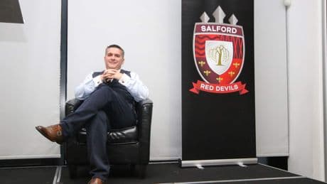 Former Salford chief, whose house is on the line, returns in bid to save club