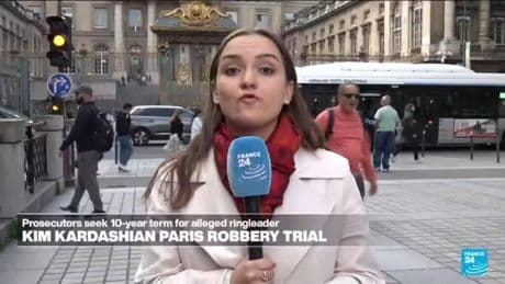Prosecutors seek 10-year term for alleged leader of Kardashian Paris robbery trial