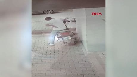 Gaziantep'te motosiklet hırsızlığı