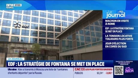 EDF: la stratégie de Bernard Fontana se met en place