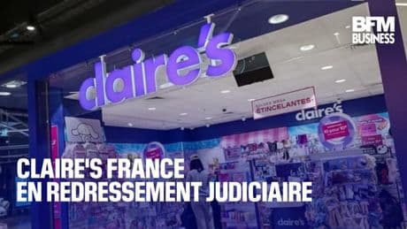 Claire's France en redressement judiciaire