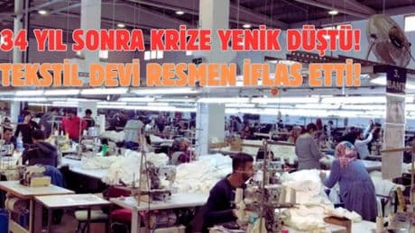 34 yıldır Türkiye’nin öncülerindendi! Tekstil sektörünü şoke eden karar: Dev firma faaliyetlerini durdurdu…