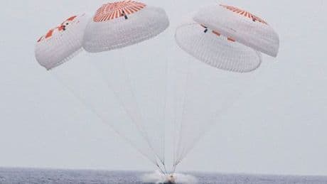 Astronauten sind zurück auf der Erde - nach Fünf Monaten an Bord der ISS