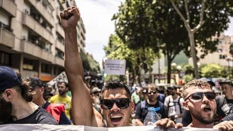 Anti-tourist protests turn ugly in Spain holiday hotspot
