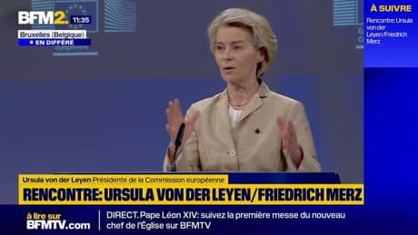"L'Europe est plus attrayante que jamais" affirme Ursula von der Leyen à Bruxelles