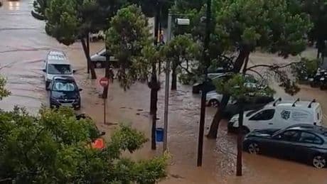 El temporal pone en jaque a una Vilanova i la Geltrú que se queda a oscuras