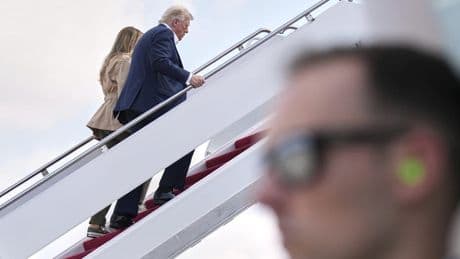 President Trump, first lady visit Kerrville, Texas following fatal floods