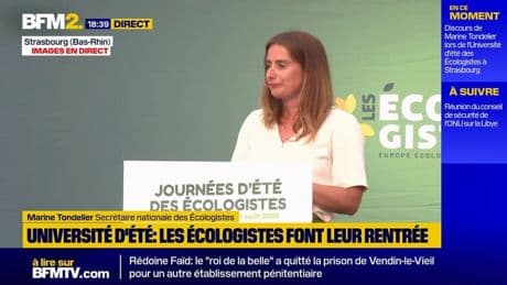 Marine Tondelier dénonce la rencontre entre Donald Trump et Vladimir Poutine pour la paix en Ukraine