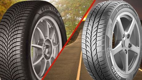 Testsieger vs. Preistipp: Welcher Ganzjahresreifen siegt im neuen Test – Goodyear oder Viking?