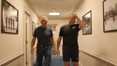 RFK Jr, 71, and Hegseth, 45, in fitness battle at Pentagon where Defense Secretary has decorated walls with pictures of himself