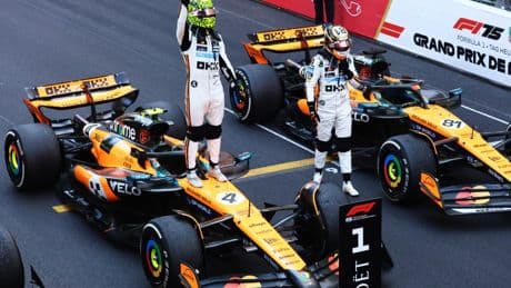 Lando Norris WINS Monaco Grand Prix in front of girlfriend to boost F1 title hopes after new rule confusion