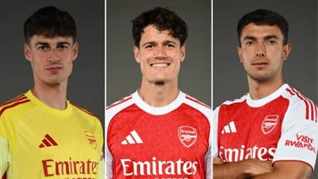 How Arsenal could line up next season after six summer transfers