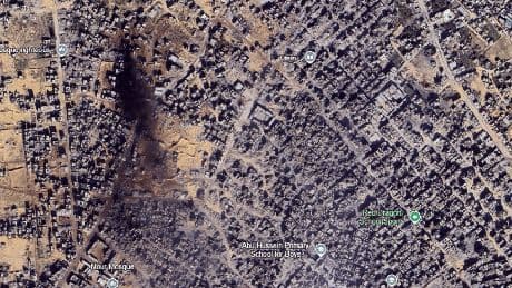 Gaza before and after: Google Earth updates its images which reveals devastation
