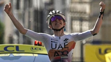 Maëva Squiban, vainqueure d’une « étape folle », première Française à s’imposer sur le Tour de France Femmes 2025