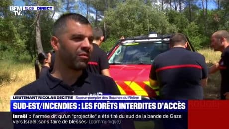 "Nous sommes pré-positionnés dans le massif forestier": un dispositif préventif dans les Bouches-du-Rhône pour faire face aux départs de feu