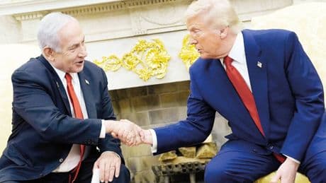 Trump’tan günün incileri... ‘Netanyahu ve ben savaş kahramanıyız’