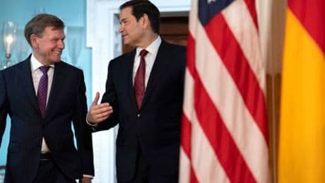 Antrittsbesuch in den USA: Außenminister Johann Wadephul trifft Marco Rubio