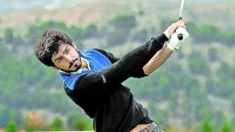 El golfista bilbaíno Javier Sainz mejora en el Scottish Challenge pero se queda lejos de la pelea