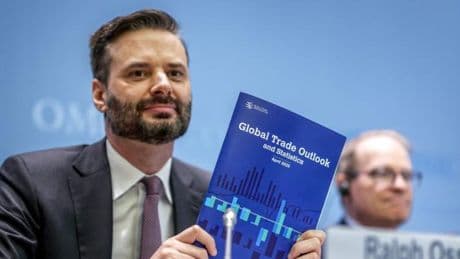 WTO prognostiziert Rückgang des Welthandels um bis zu 1,5 Prozent
