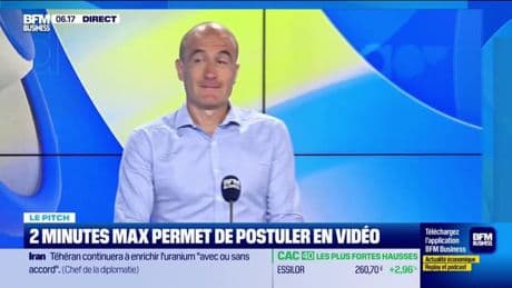 2 Minutes Max permet de postuler en vidéo