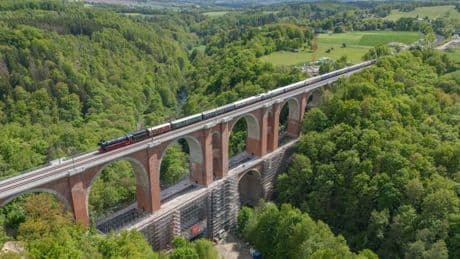 My steam train trip in Germany’s highlands, with a piano bar and vintage carriages