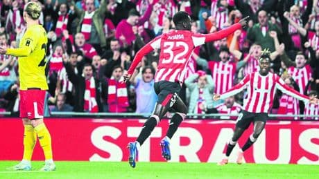 Adama Boiro da otro salto con el Athletic