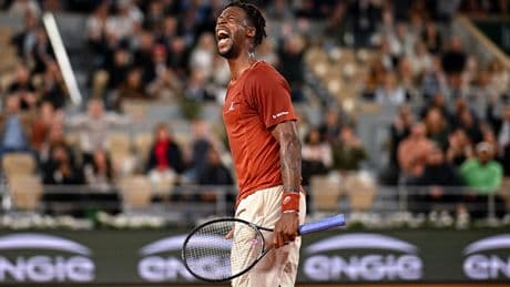 Roland-Garros : «C’est juste beaucoup de réussite, mais je la provoque», savoure Gaël Monfils