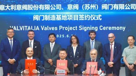 Valvitalia al rilancio in Cina