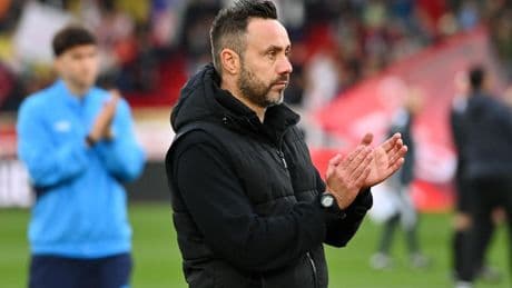 Ligue 1: terminer deuxième «serait plus qu'un miracle» pour l'OM, estime De Zerbi