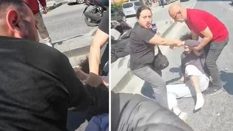 İstanbul'da maganda dehşeti: Aracından inip yaya geçidindeki genci dövdü