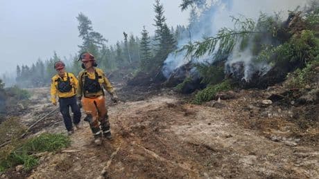 New Brunswick wildfires: Irishtown residents on ‘pins and needles’ as blaze persists