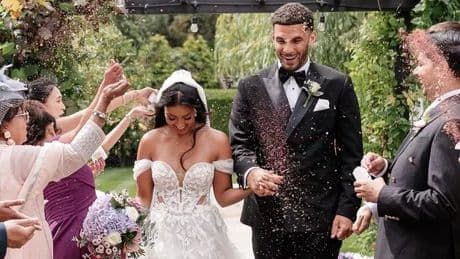 Love Island's Kai and Sanam's full wedding photo album - with unusual first dance