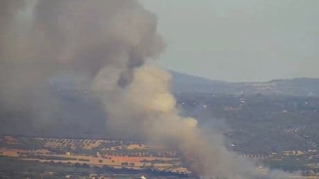 Declarado un incendio forestal fuera de control en Sant Jordi