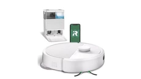 iRobot Roomba Plus 405 Combo fusiona inteligencia, fregado profundo y autolimpieza de accesorios