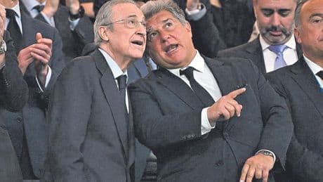 Lo que separa a Laporta de Florentino