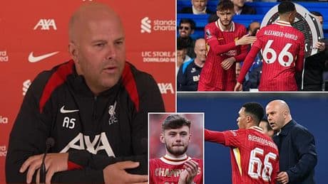 Arne Slot breaks his silence on Trent Alexander-Arnold's Liverpool exit - as he makes Conor Bradley promise