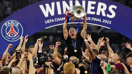 Luis Enrique in emotional tribute to daughter Xana, who died from cancer aged nine, after winning Champions League