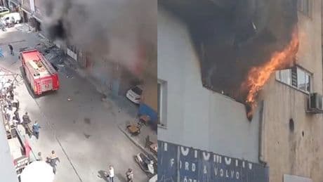 Kağıthane'de iş yerinde yangın: Can kaybı var!