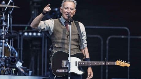 „The Boss“ Bruce Springsteen in Berlin: Konzert mit Trump-Kritik